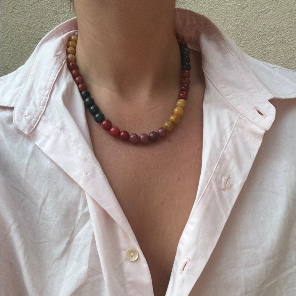 Multicolor Beaded Necklace